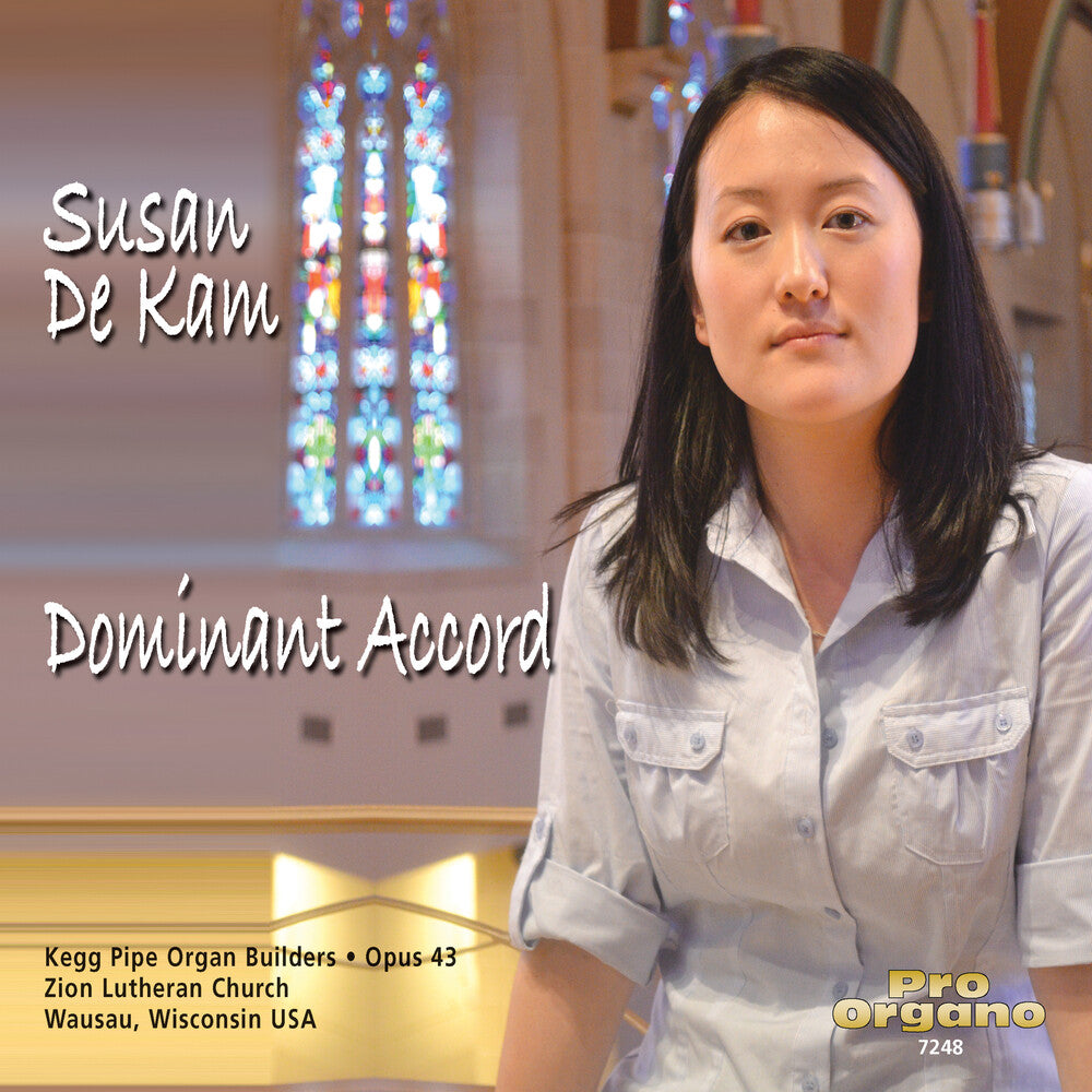 the album cover for Susan De Kam - Dominant Accord