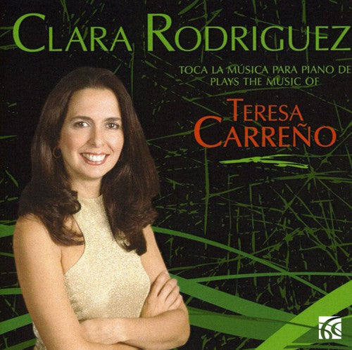 the album cover for Clara Rodriguez - Piano Works