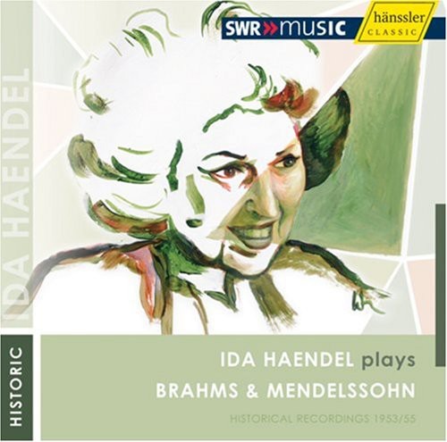 Haendel,ida - Plays Brahms & Mendelssohn - Music CD