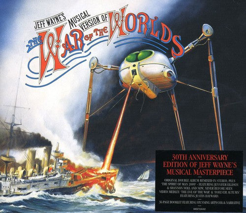 the album cover for Jeff Wayne - War Of The Worlds-30th Anniversary Edition [Import]