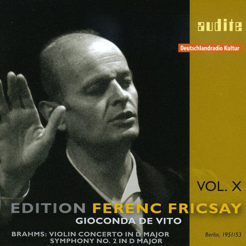 Brahms / De Vito / Rias So / Fricsay - Edition Ferenc Fricsay 10 - Music CD