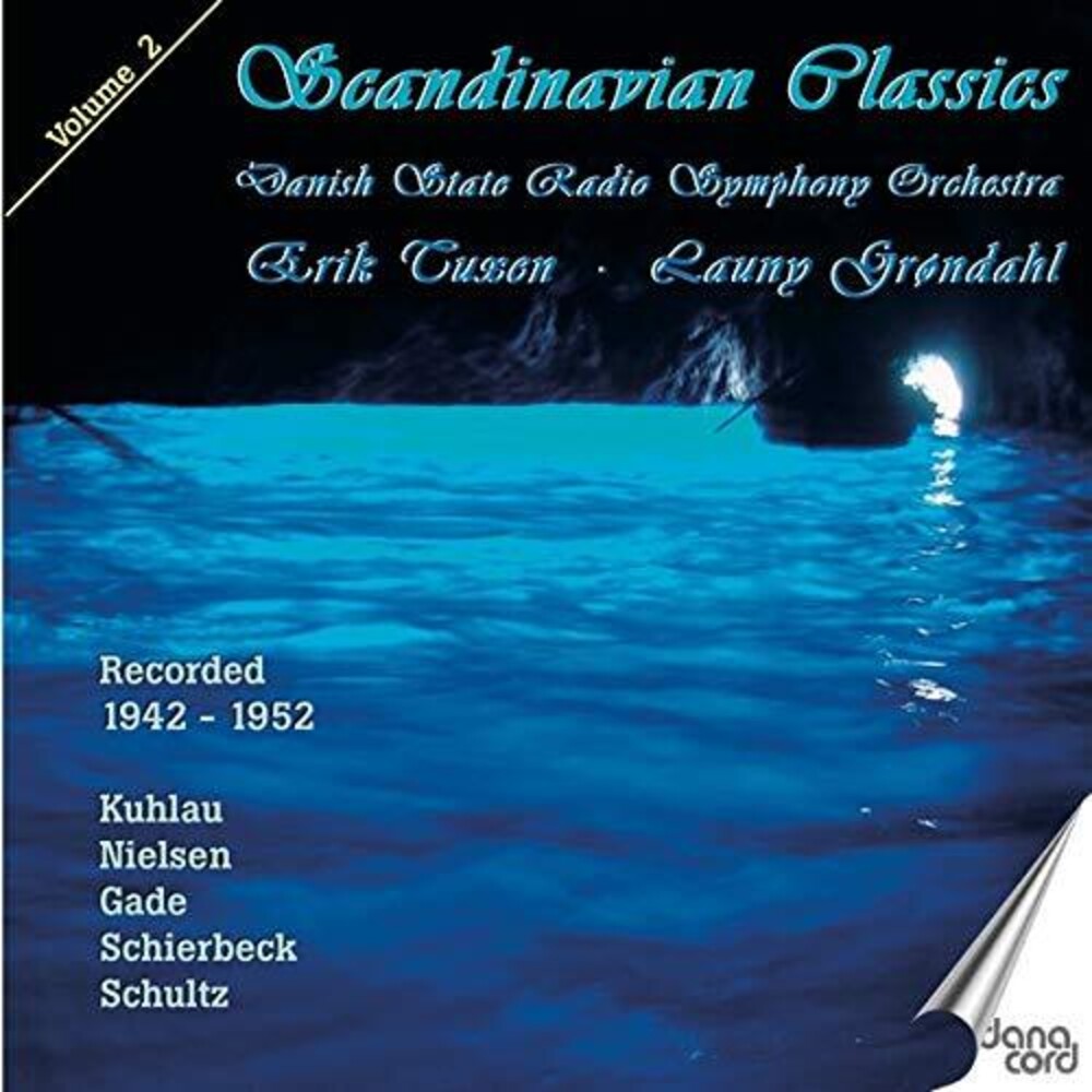 the album cover for Kuhlau / Gade / Danish Rso / Tuxen - Scandinavian Classics 2