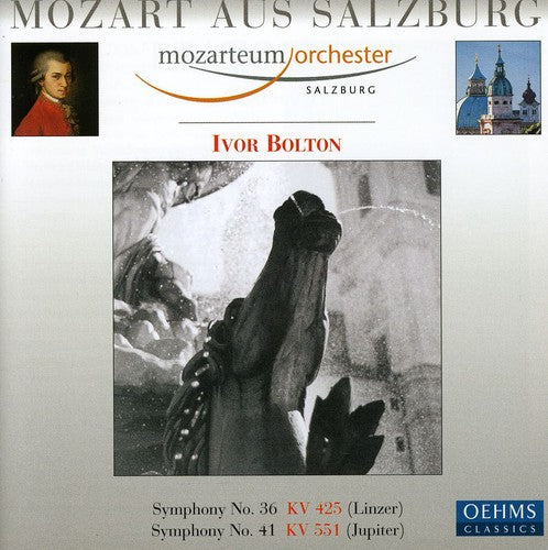 the album cover for Ivor Bolton - Mozart Aus Salzburg