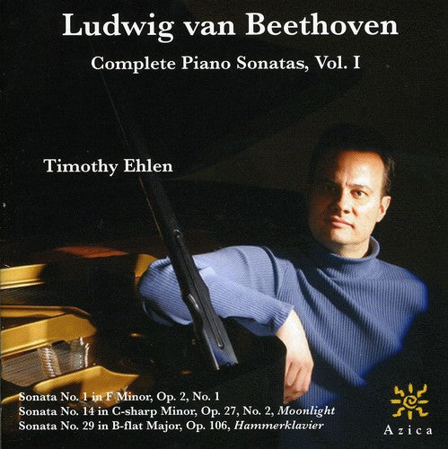 Beethoven / Ehlen - Complete Piano Sonatas 1 - Music CD