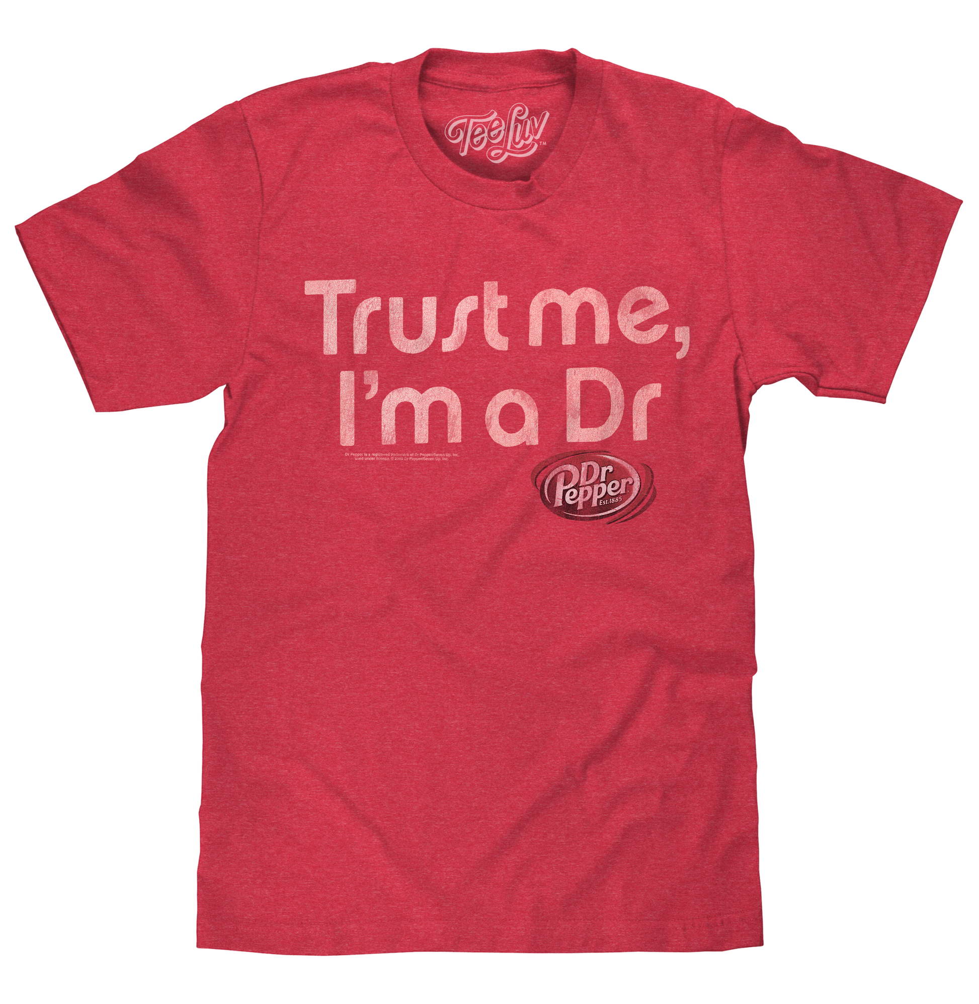 Dr Pepper Trust Me I'm a Dr T-Shirt - Red