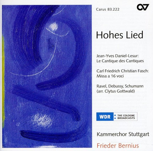 Ravel / Debussy / Kammerchor Stuttgart / Bernius - Works A Capella By Daniel-lesur Ravel Debussy - Music CD