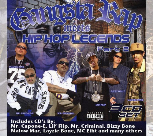 Gangsta Rap Meets Hip-hop Legends 2 / Various - Gangsta Rap Meets Hip-hop Legends 2 / Various - Music CD