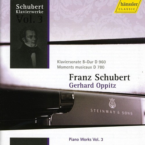 Schubert / Oppitz - Piano Works 3 - Music CD