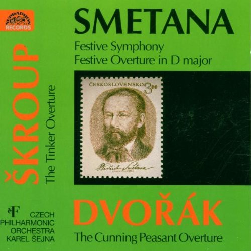 the album cover for Czech Po/Sejna - Festive Symphony / Festive Overture / Tinker