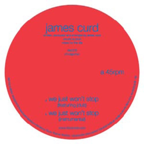 James Curd - We Just Won't Stop [LP] Vinyl Record