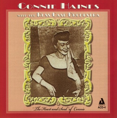 the album cover for Connie Haines - Heart & Soul' Of Connie