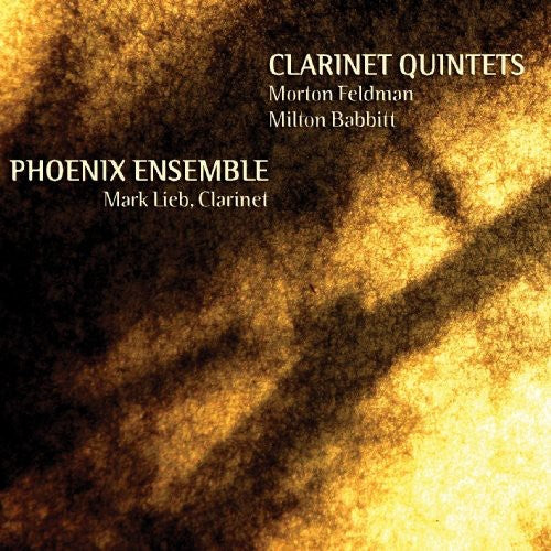 Feldman,morton / Babbitt,milton - Clarinet Quintets - Music CD