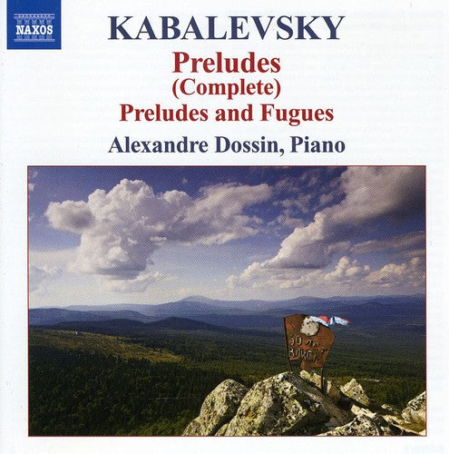 the album cover for Alexandre Dossin - Complete Preludes