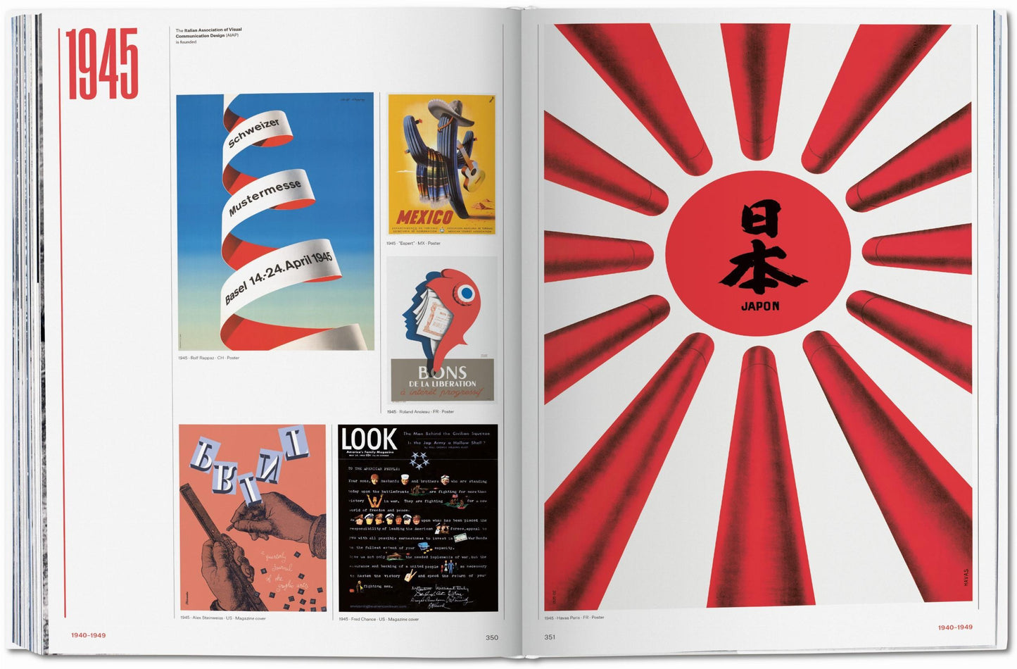 The History of Graphic Design. Vol. 1. 1890–1959 (German, French, English) Book