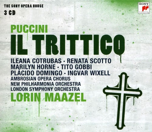 the album cover for Puccini / Cotrubas / New Phil Orch / Maazel - Il Trittico