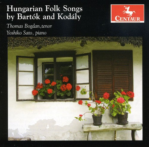 the album cover for BARTOK/KODALY - Hungarian Folk Songs