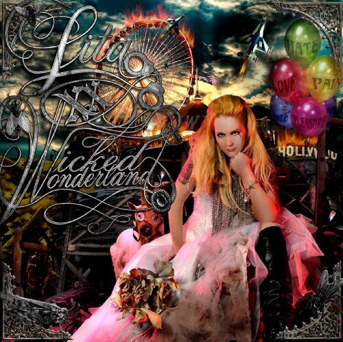 the album cover for Lita Ford - Wicked Wonderland
