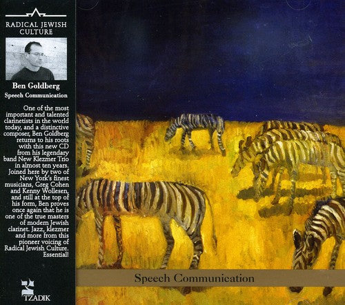Goldberg,ben - Speech Communication - Music CD