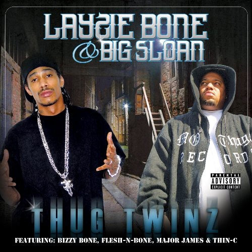 the album cover for Layzie Bone & Big Sloan - Thug Twins