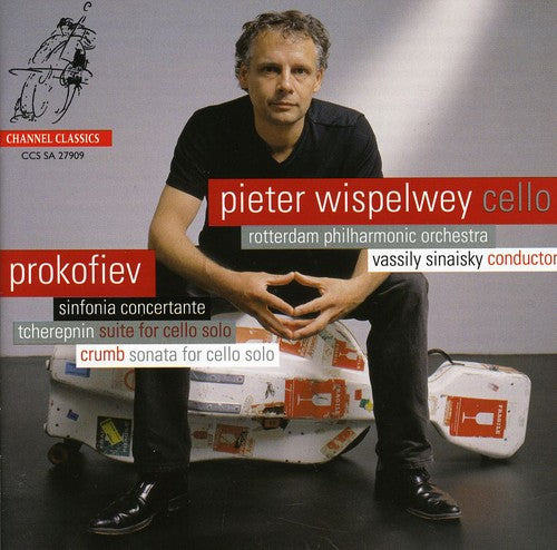 the album cover for Peter Wispelwey - Sinfonia Concertante / Tcherepnin: Suite for Cello