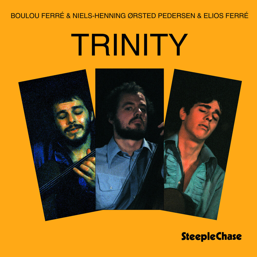 the album cover for Boulou Ferre - Trinity