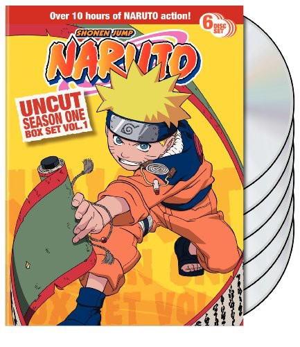 Naruto Uncut Season 1 V.1 Box Set - Naruto Uncut Season 1 V.1 Box Set - DVD