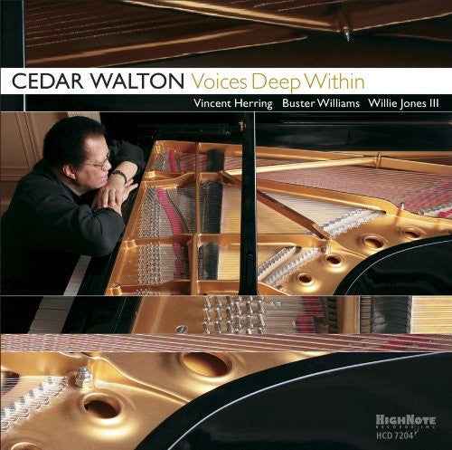 the album cover for Cedar Walton - Voices Deep Within