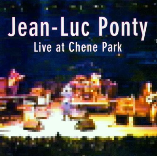 the album cover for Jean-Luc Ponty - Live at Chene Park