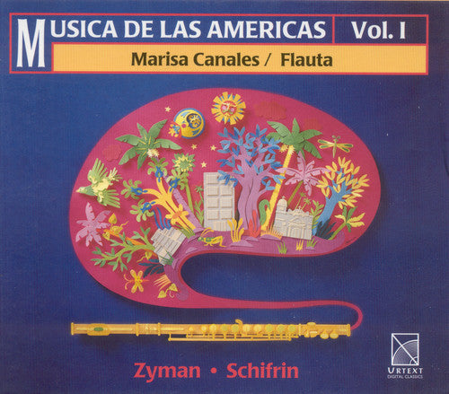 the album cover for Marisa Canales - Musica Para Fluata de Las Americas 1