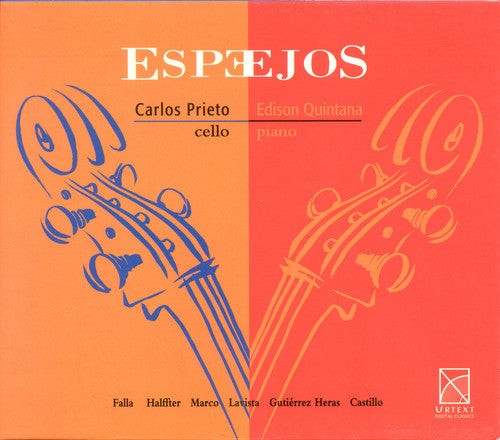 the album cover for Carlos Prieto - Espejos