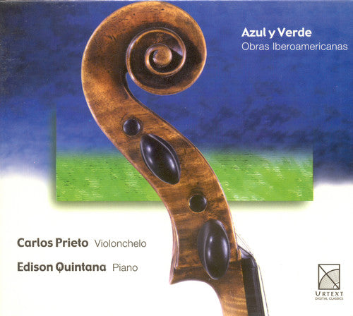 the album cover for Carlos Prieto - Azul y Verde