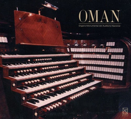 the album cover for Victor Urban - Oman (National Auditorium Monumental Organ)