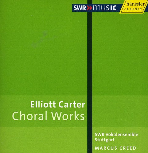 Carter / Stuttgart Swr Vocal Ensemble / Creed - Complete Choir Works - Music CD