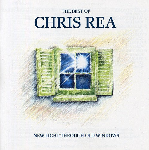 the album cover for Chris Rea - Best Of: New Light Through Old Windows