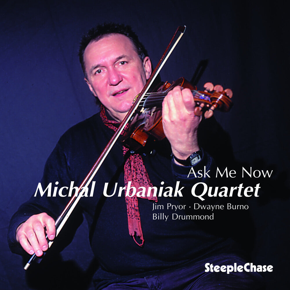 the album cover for Michal Urbaniak - Ask Me Now