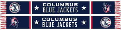 COLUMBUS BLUE JACKETS SCARF - Home Jersey (HD Knit)