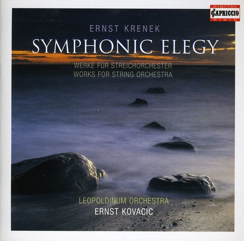 Krenek / Leopoldinum Orchestra / Kovacic - Symphonic Elegy: Works For String Orchestra - Music CD