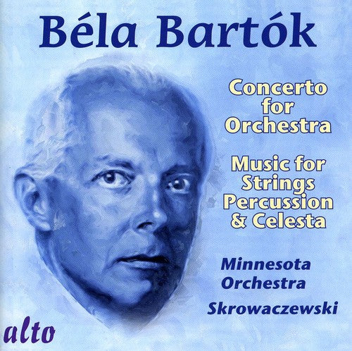 the album cover for Stanislaw Skrowaczewski; Minnesota Orchestra - Concerto for Orch / Music for Strings / Percussion