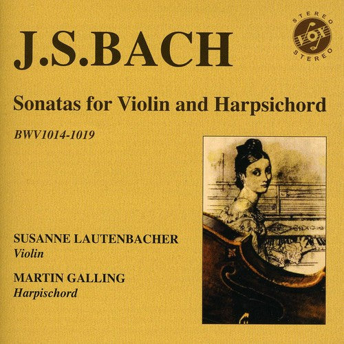the album cover for Susanne Lautenbacher - Sonatas for Violin & Harpsichord