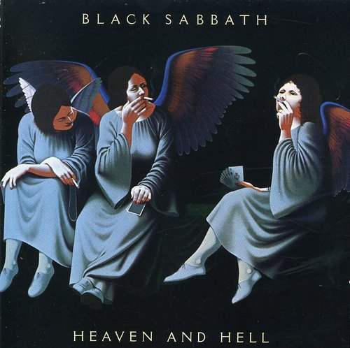 the album cover for Black Sabbath - Heaven & Hell