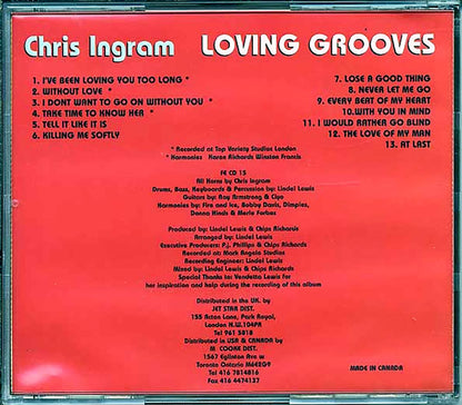 Chris Ingram - Loving Grooves Music CD