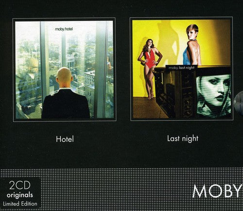 the album cover for Moby - Hotel/Last Night