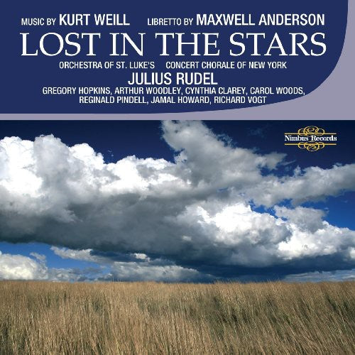 the album cover for Julius Rudel - Lost in the Stars