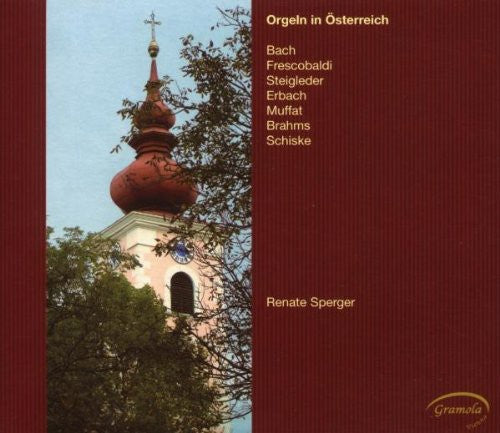 the album cover for Renate Sperger - Organ in Austria