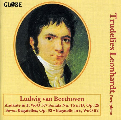 the album cover for Trudelies Leonhardt - Piano Works