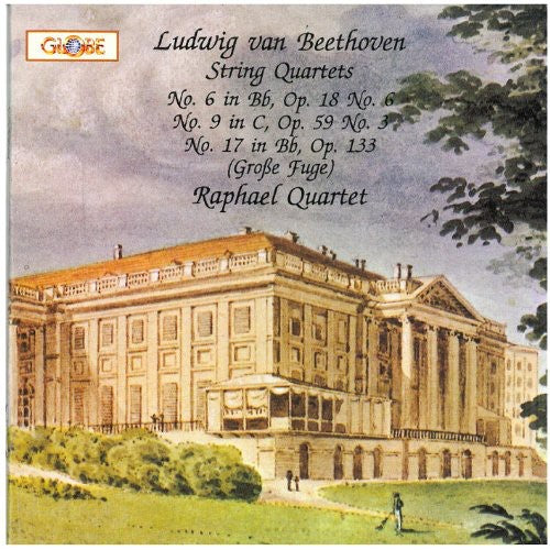 the album cover for Raphael Quartet - String Quartets