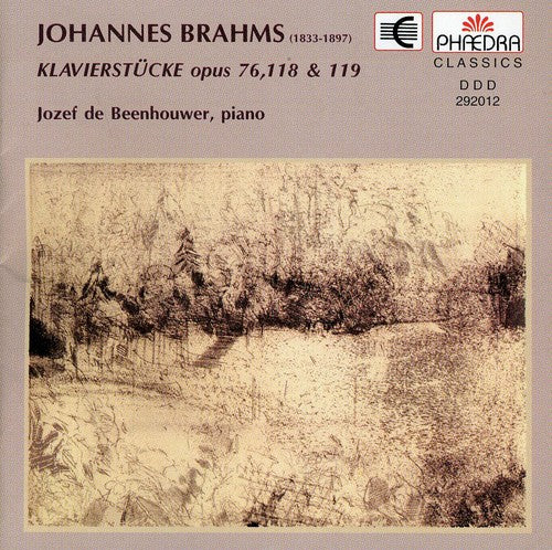 Brahms / Beenhouwer,jozef De - Works For Piano - Music CD