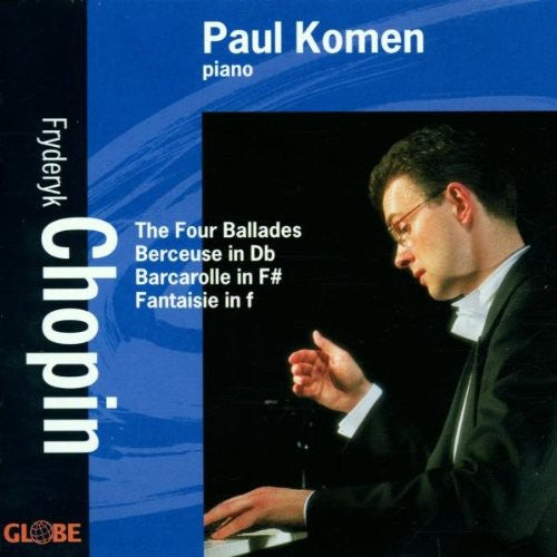 the album cover for Paul Komen - Piano Works