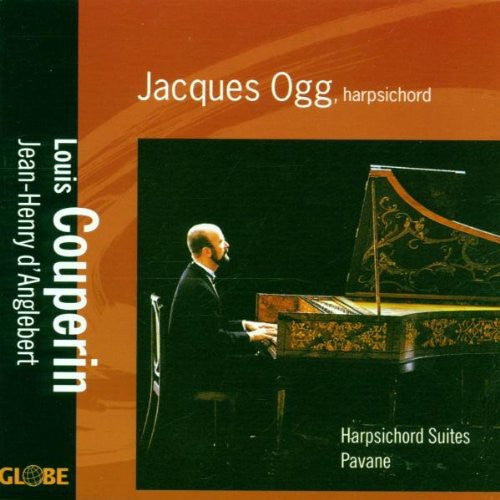 the album cover for Jacques Ogg - Harpsichord Works