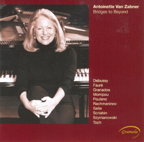 the album cover for Antoinette van Zabner - Bridges to Beyond